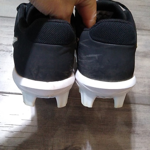 Nike Alpha Huarache Varsity Low Mens Baseball Cleat AO7959-001 BlackWhite SZ 7.5 - Picture 5 of 10